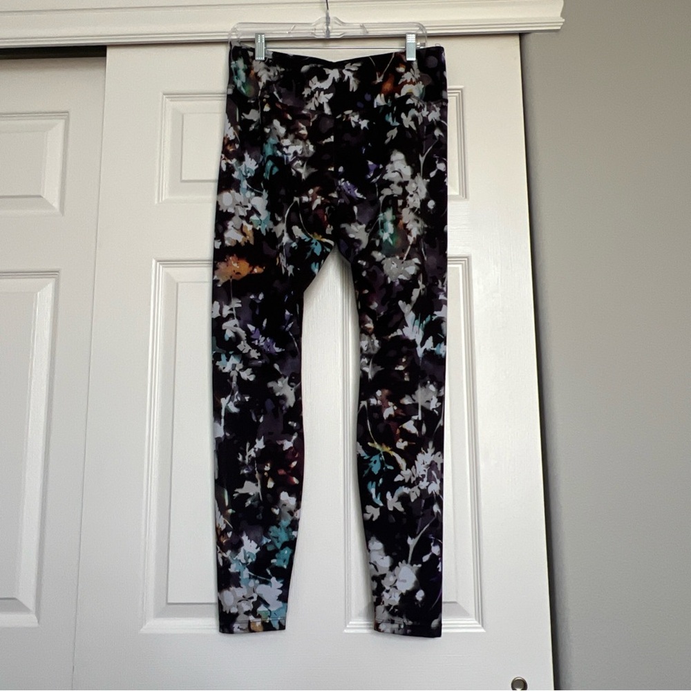 Women’s Nike Floral Leggings Athletic Stretch size xL - Picture 2 of 7